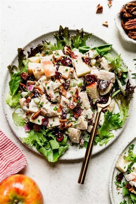 cranberry-chicken-salad-with-apples-the-real-food image