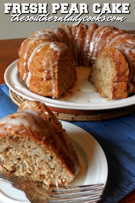 fresh-pear-cake-the-southern-lady-cooks-delicious image