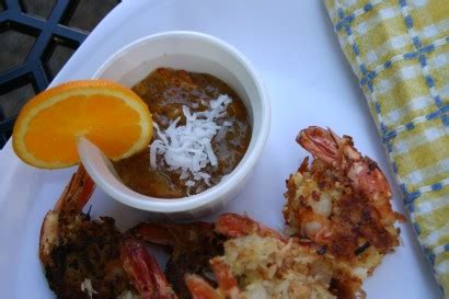 coconut-shrimp-and-orange-dipping-sauce-tasty image