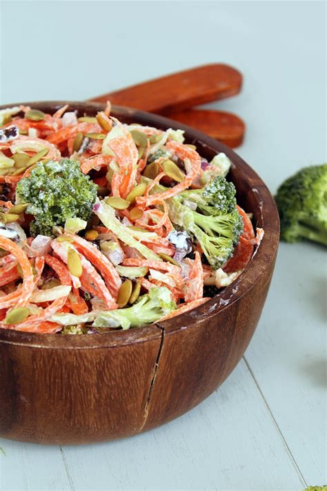 summer-broccoli-carrot-slaw-salad-inspiralized image