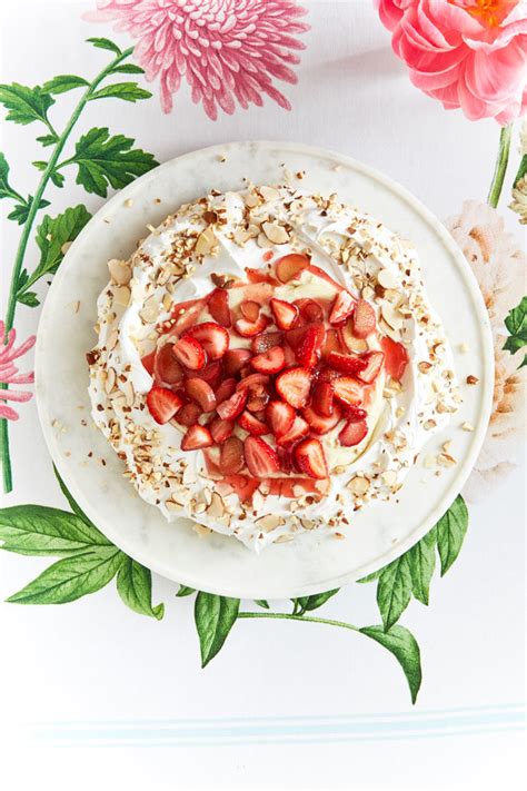 strawberry-rhubarb-pavlova-recipe-williams-sonoma-taste image