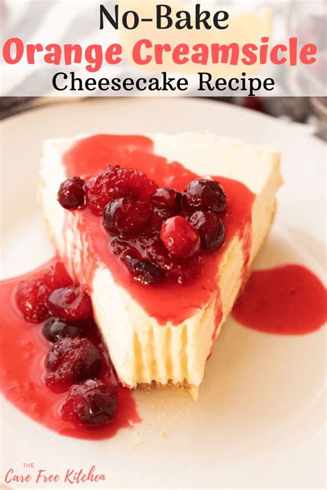 no-bake-orange-creamsicle-cheesecake-the-carefree image