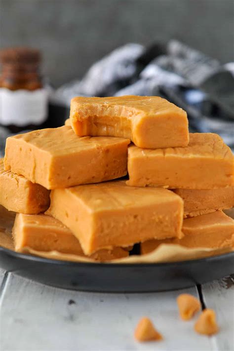 easy-butterscotch-fudge-recipe-home-cooked-harvest image
