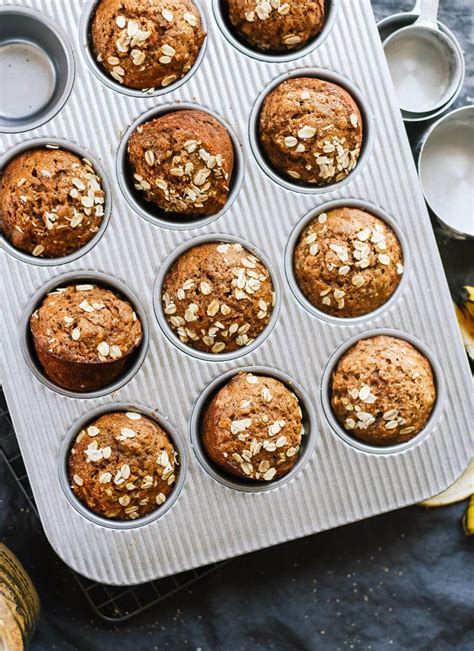 healthy-banana-muffins-recipe-cookie-and image