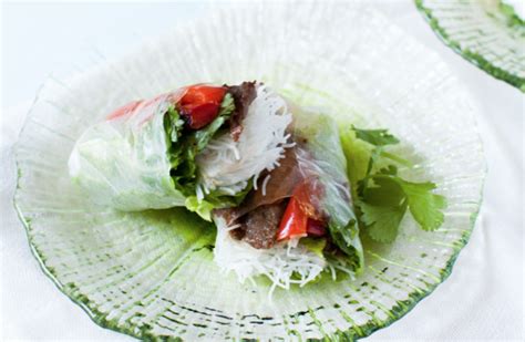 spring-rolls-with-grilled-lemongrass-beef-edible image