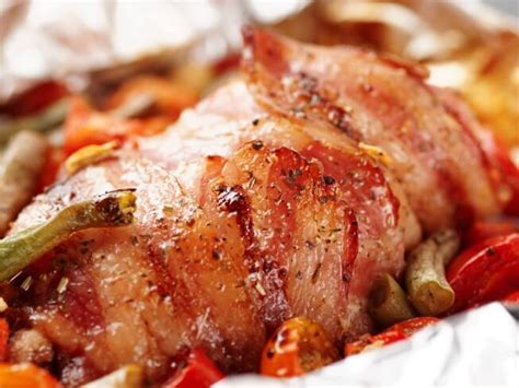 asian-style-bacon-wrapped-chicken image