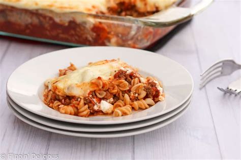 easy-gluten-free-lasagna-casserole-flippin-delicious image