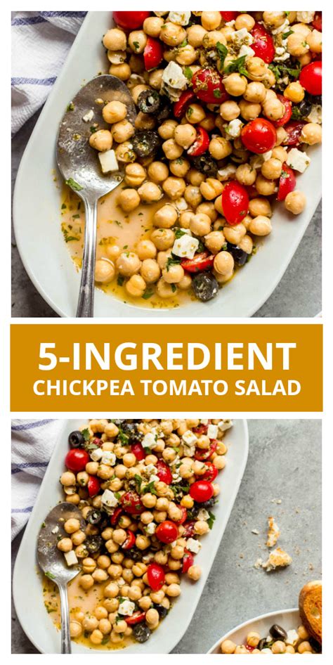 5-ingredient-chickpea-tomato-salad-little-broken image