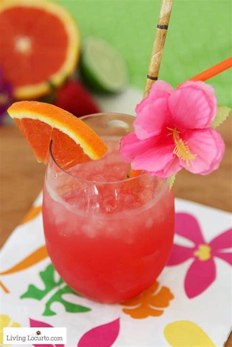 tropical-rum-punch-recipe-luau-party-ideas-living image