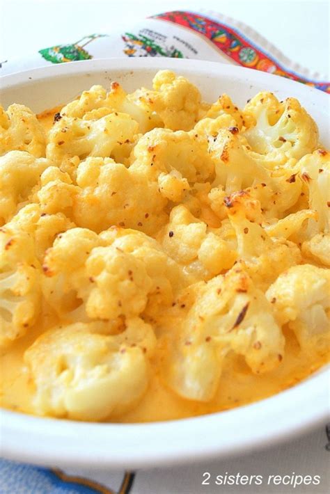 baked-cheesy-cauliflower-casserole-2-sisters-recipes-by image