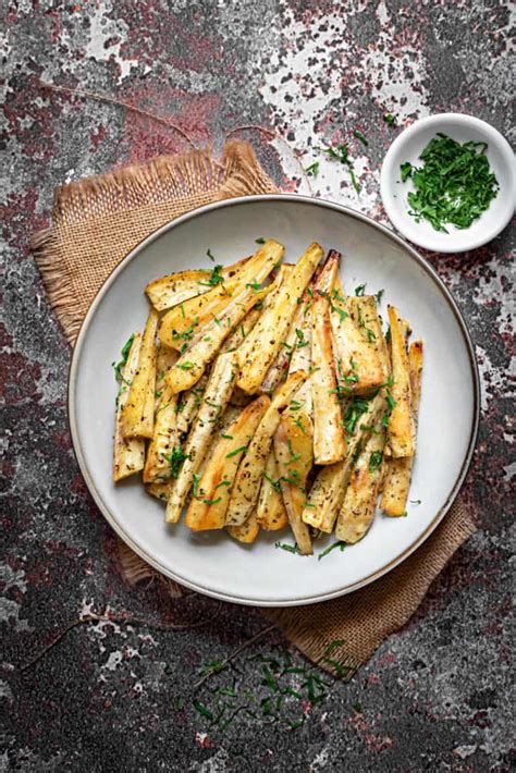 roasted-parsnips-recipe-simple-easy-and-delicious image