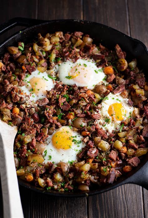 corned-beef-hash-and-eggs-recipe-kitchen-swagger image