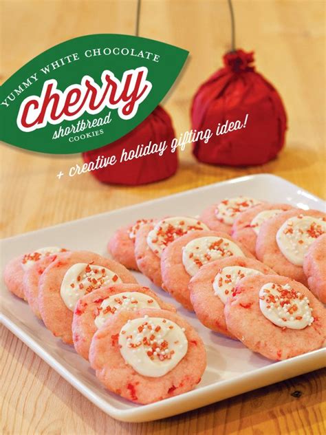 white-chocolate-cherry-shortbread-cookie image
