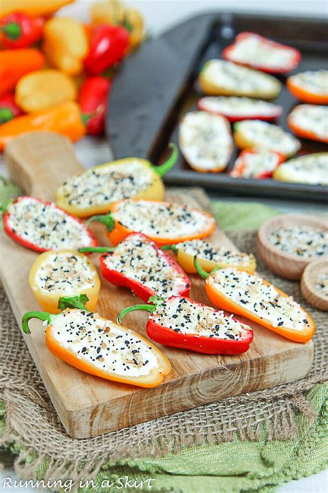 everything-bagel-cream-cheese-stuffed-mini-peppers image