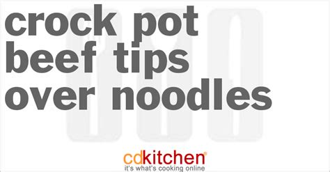 crock-pot-beef-tips-over-noodles-recipe-cdkitchencom image