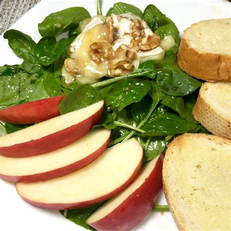 spinach-salad-with-apples-and-brie-twocupsofhealthcom image