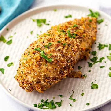 pistachio-crusted-chicken-the-wholesome-dish image