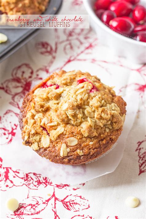 cranberry-and-white-chocolate-streusel-muffins image