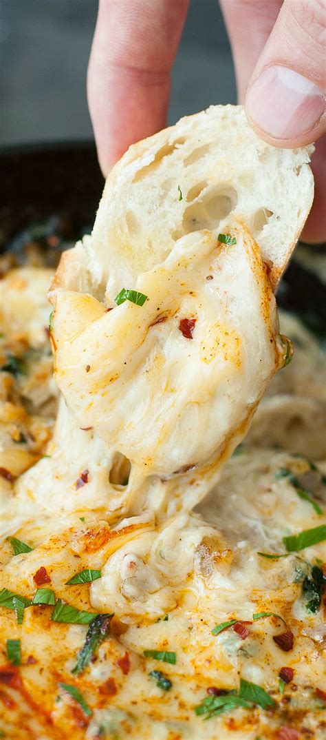 baked-seafood-dip-with-crab-shrimp-and-veggies image