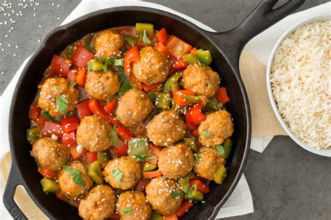 sweet-and-sour-chicken-meatballs image