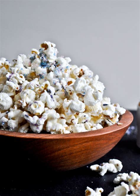 white-chocolate-lavender-vanilla-popcorn-how image
