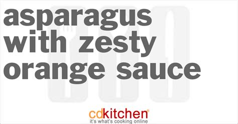asparagus-with-zesty-orange-sauce image