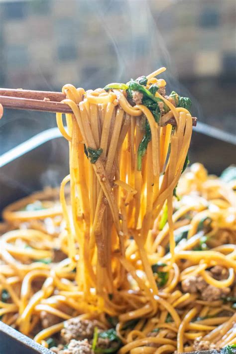 beef-and-spinach-noodles-served-from-scratch image