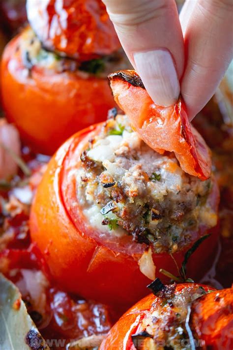 meat-stuffed-tomatoes-recipe-video-tomates-farcies image