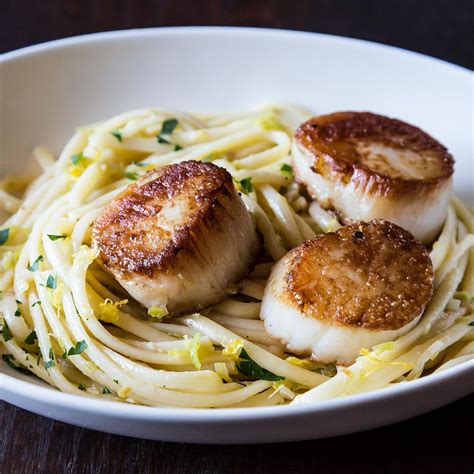 simple-pasta-with-leeks-and-scallops-recipe-on-food52 image