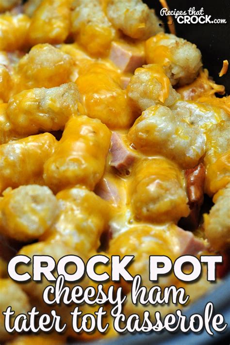 cheesy-crock-pot-ham-tater-tot-casserole image
