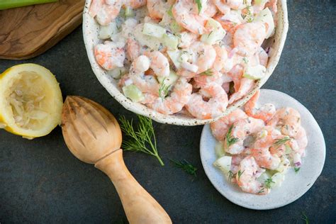 creamy-shrimp-salad-with-dill-low-carb-keto-friendly image
