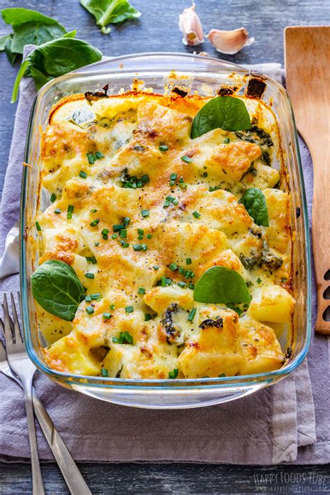 spinach-potato-casserole-recipe-happy-foods-tube image