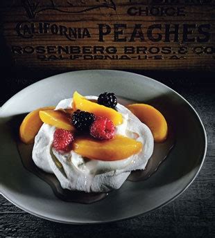 gingered-peach-pavlovas-recipe-bon-apptit image