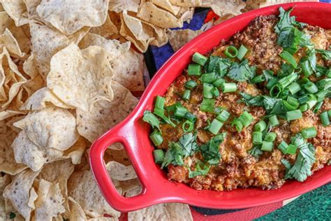 cheesy-chicken-taco-dip-belly-laugh-living image