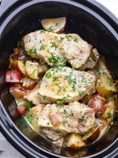 slow-cooker-creamy-ranch-pork-chops-the-recipe-critic image