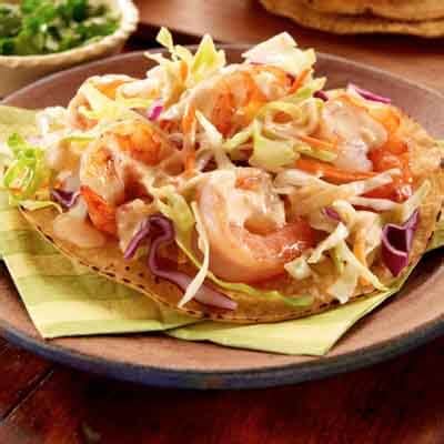 easy-shrimp-tostadas-recipe-land-olakes image
