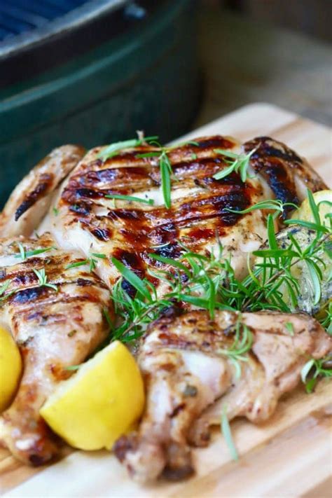 grilled-whole-chicken-recipe-with-lemon image