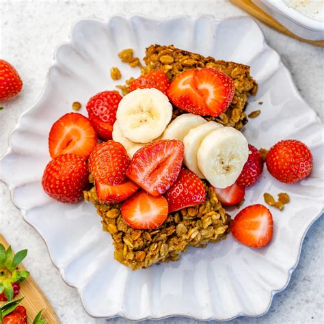 peanut-butter-baked-oatmeal-clean-food-crush image