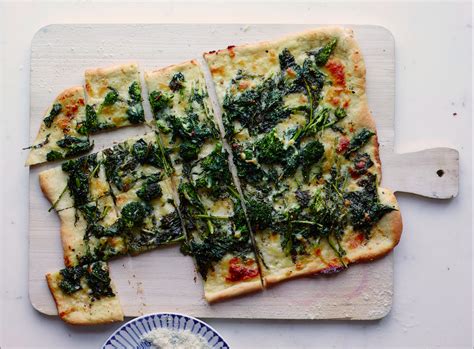 a-totally-foolproof-broccoli-rabe-pizza-recipe-food image