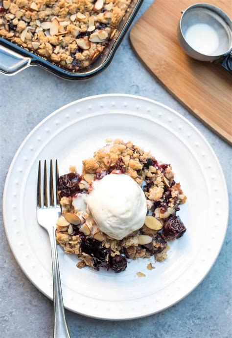 fast-and-easy-cherry-crisp-valeries-kitchen image