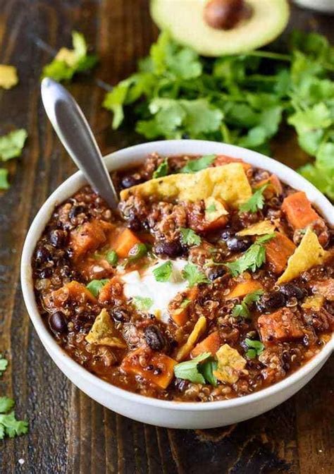 slow-cooker-turkey-quinoa-chili-with-sweet-potatoes image