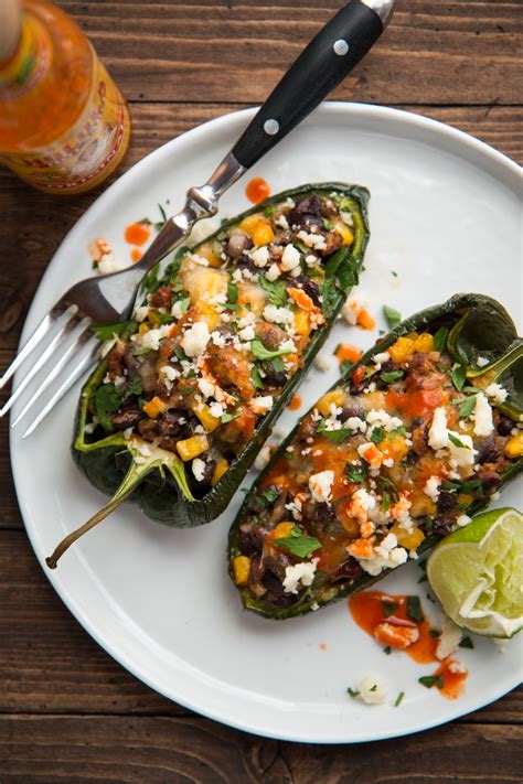 chorizo-and-black-bean-stuffed-poblano-peppers-will image