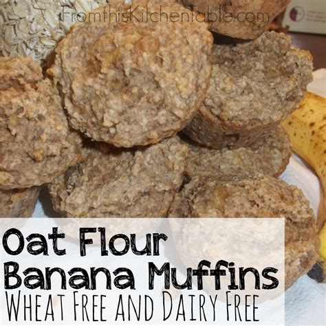 wheat-free-dairy-free-oat-flour-banana-muffins image