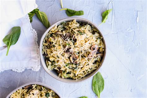 parmesan-orzo-with-mushrooms-and-spinach-for-the-love-of image