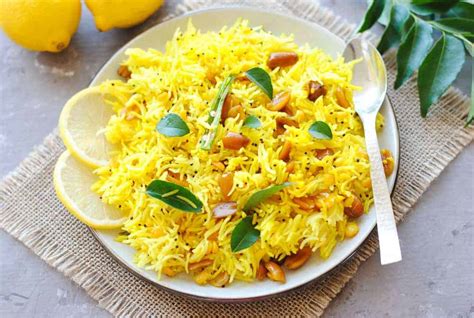 south-indian-lemon-rice-recipe-instant-pot-indian image