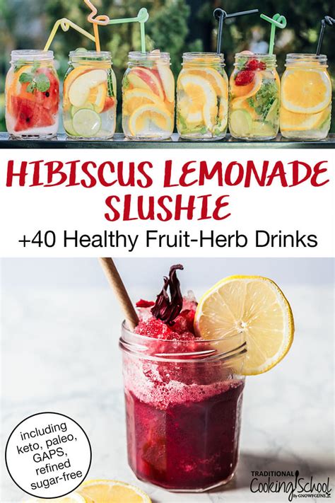 hibiscus-lemonade-slushie-40-healthy-fruit-herb image