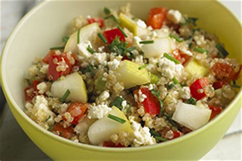 quinoa-salad-with-pears-feta-and-herbs-foodland image