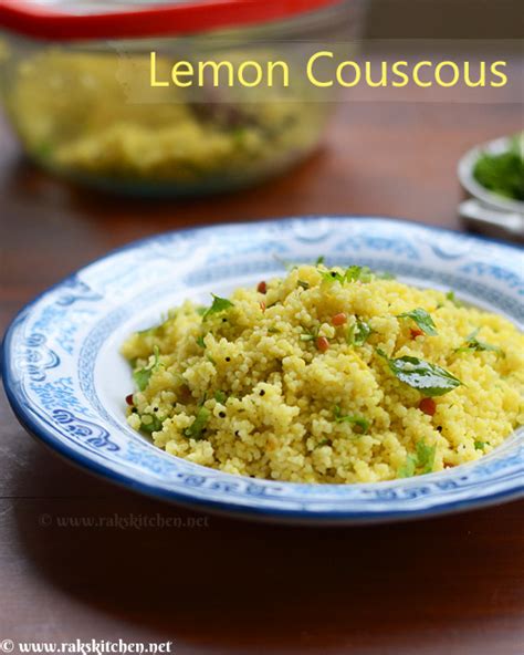 lemon-couscous-recipe-south-indian-couscous image