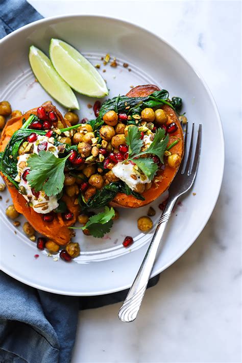 curry-chickpea-stuffed-sweet-potatoes-dietitian image