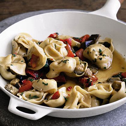 tortellini-with-eggplant-and-peppers-recipe-myrecipes image